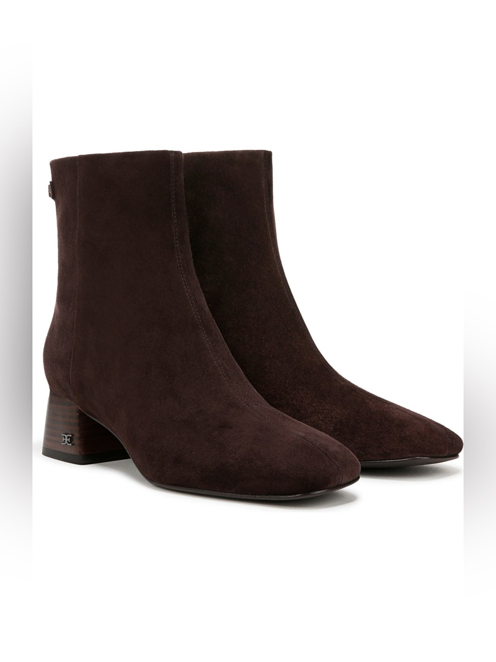 Sam Edelman Paige Brown Suede Ankle Boot in Cafe Noir size 10